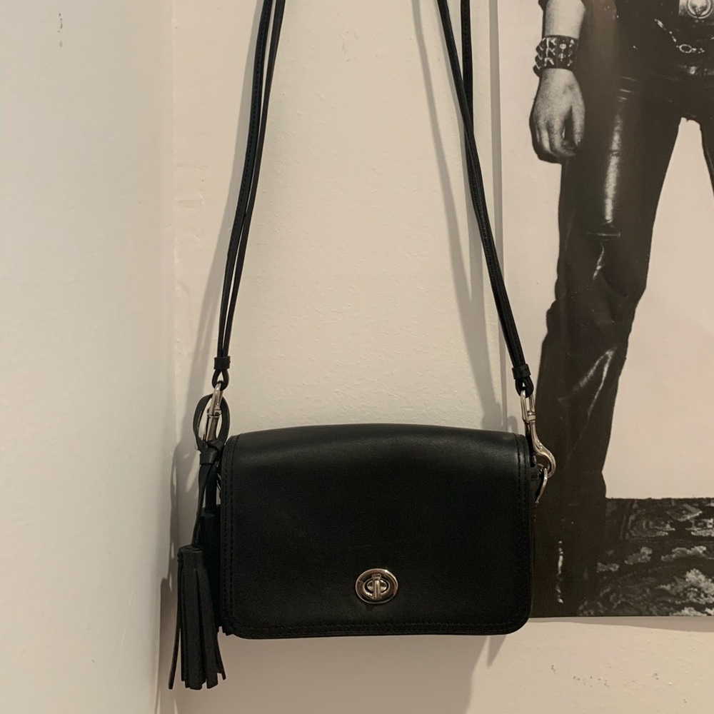 BLACK COACH CROSSBODY